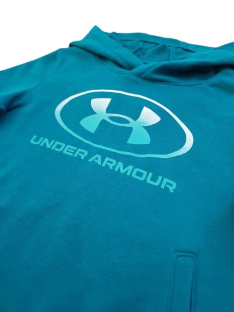 Image of Under Armour Boys' Fleece Pullover Hoodie Sweatshirt, Soft & Comfortable, Relaxed Fit