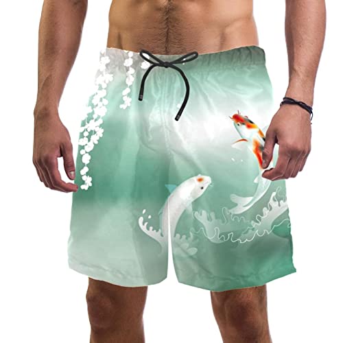 Maillots de bain hommes poisson HadHfun : short de plage à séchage rapide innovant