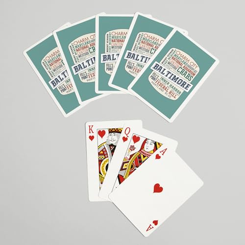 Lantern Press Baraja de Cartas de Póker de 52 Cartas miniatura 7