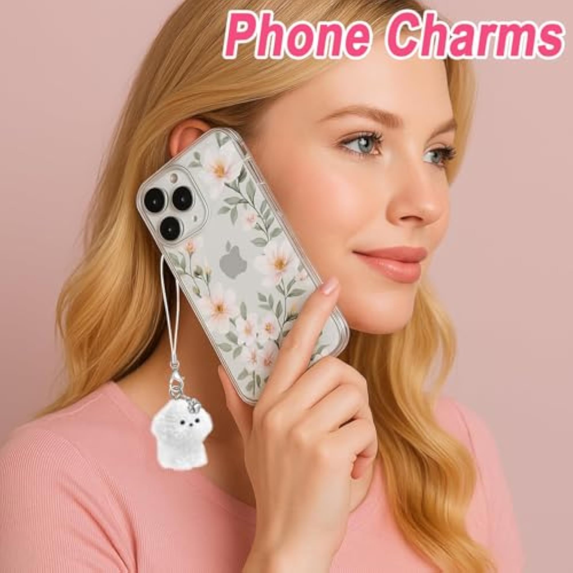 4 Pcs Dog Charm Phone Accessories, Stylish Bag Charms