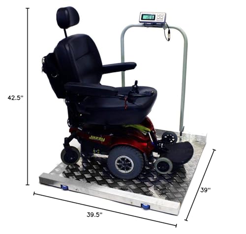 Báscula para silla de ruedas Tree LWC 1000 de 1000 lbs miniatura 2