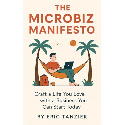 The Microbiz Manifesto Audiolibro Por Eric Tanzier arte de portada