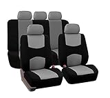 Mioke Sitzbezüge Auto Schonbezüge Universal,Autositzbezüge Set Auto-Zubehör Innenraum (Grau)