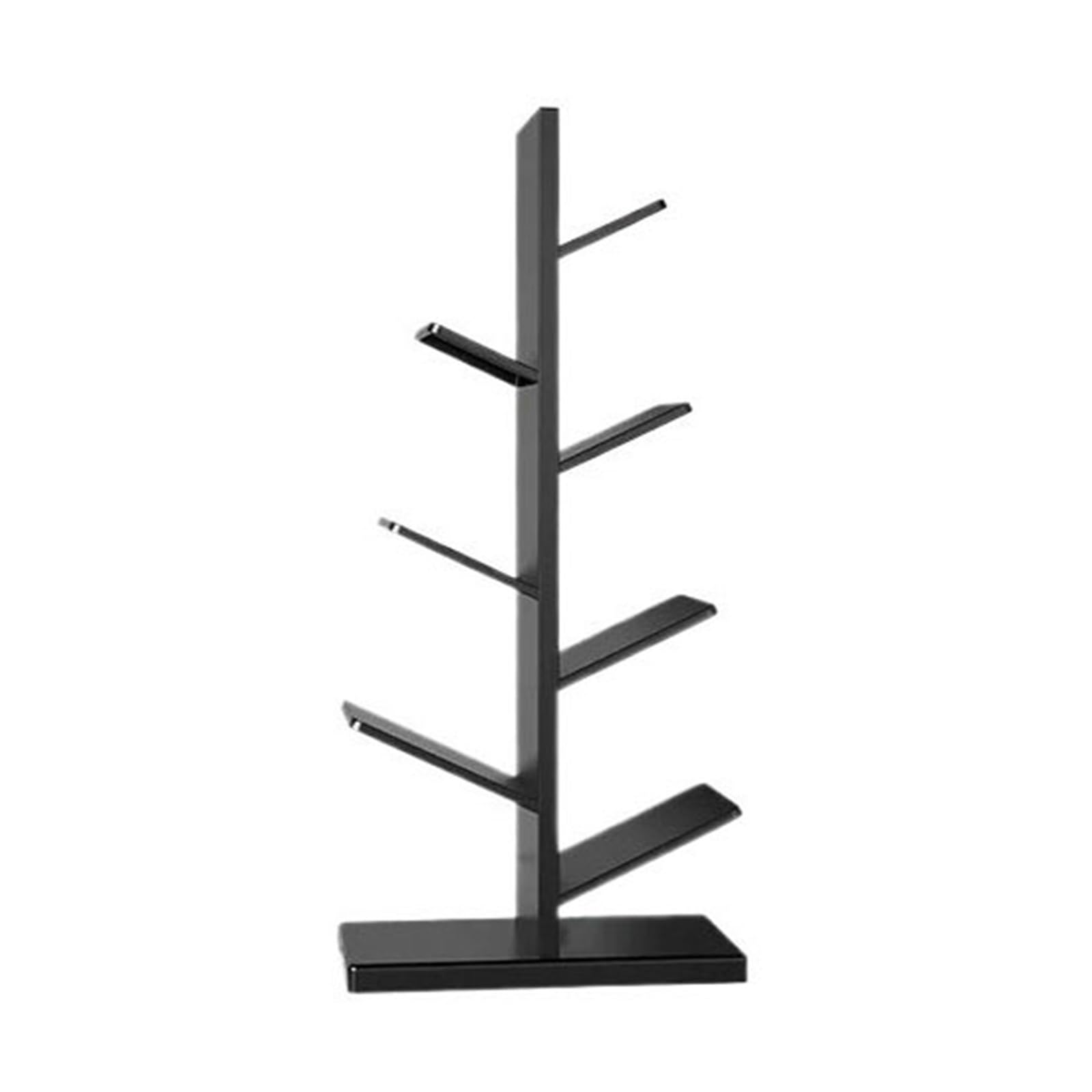 ZYYANSHOP Bookshelf Creative Tree Carbon Steel Bookshelf Light Luxury Simple 8-Tier Floor Standing Display Stand