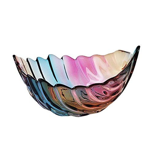 Black Temptation Colorful Leaves Fashion Fruit Container Dessert Holder