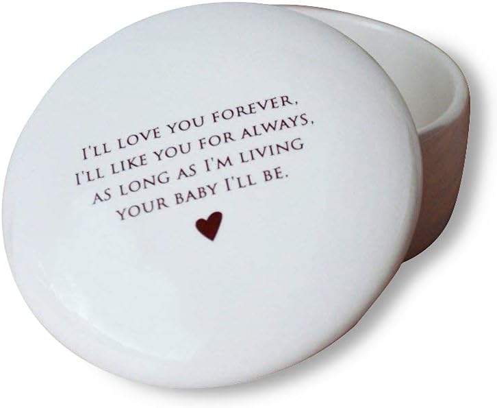 SusabellaMother of the Bride Gift - Keepsake Box - As Long As I'm Living Your Baby I'll Be