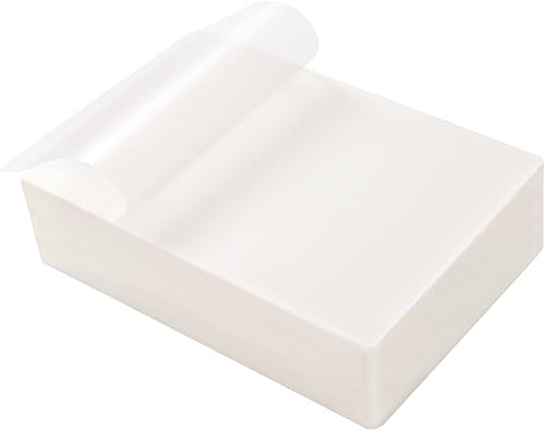 Hojas laminadoras de papel de plástico transparente para laminación térmica, 8.9 x 11.4 pulgadas, paquete de 1000 unidades