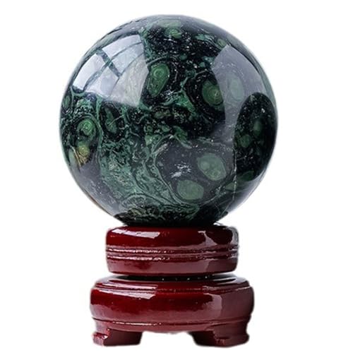 Boule de cristal en malachite naturelle pour feng shui et reiki 70-75mm