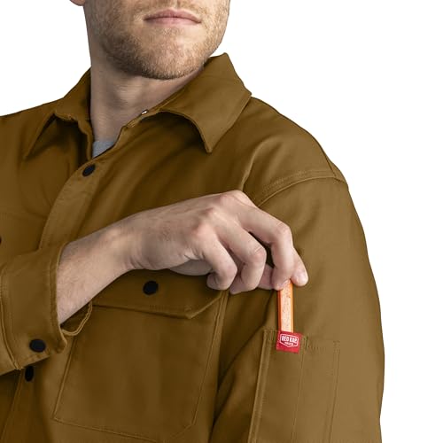 Red Kap Men's Water Repellent Shirt Jacket3