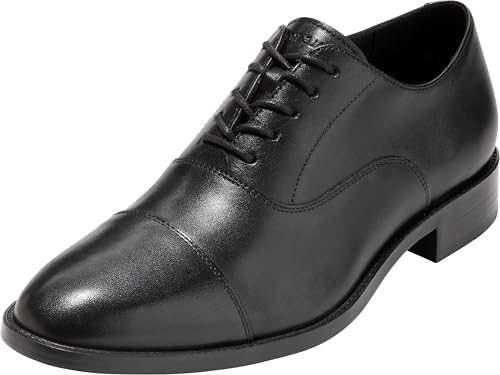Cole HAAN Mens Hawthorne Cap Toe Oxford, Black, 11 M US