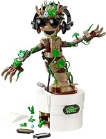 LEGO | Marvel Tanzender Groot - Animierte Minifigur eines Charakters aus Guardians of the Galaxy - Interaktives Spielset - Kreatives Spielzeug - Superhelden Geschenk für Jungen und Mädchen - 76297 – Ansicht 4