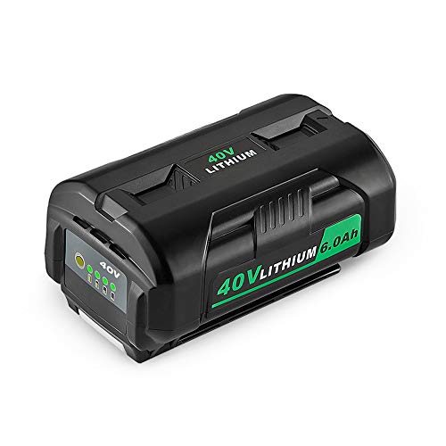Jialitt 40V 6000mAh Battery Replacement for Ryobi 40V Collection Cordless Power Tools Lithium-Ion