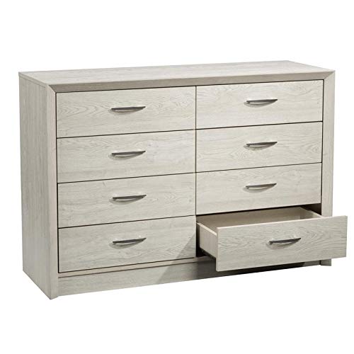 Bowery Hill 8 Drawer Dresser In White #TOP3