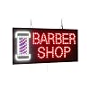 Barber Shop Sign, 24x12, 60x30cm, TOPKING, LED, Neon, Florescent, Signage, Signboard, Display, Billboard, Screen, Grand Opening, Gift