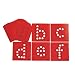 Colorations Dabber Dot Lowercase Alphabet Stencils, 26 Pieces