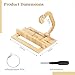 Wooden Soap Cutter, Handmade Soap Cutting Tool with Adjustable Wire & Scale Marks, Soap Cutters for Soap Making, DIY Crafts, Essential Tool for Crafting Enthusiasts (A)
