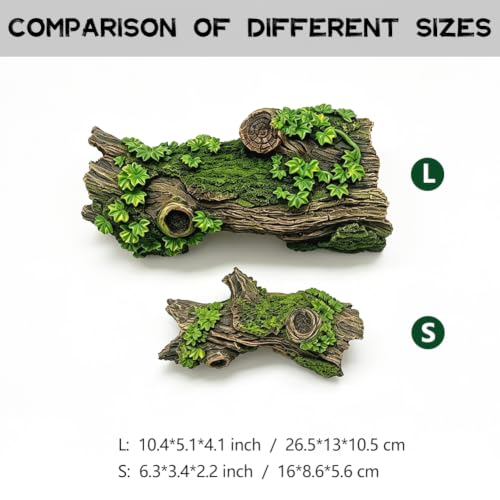 Image of Large Fish Tank Decorations Driftwood for Betta Reptile Hideout cave