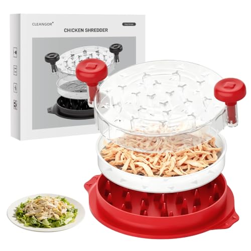 CLEANGOR Chicken Shredder Tool Twist, Visible Chicken Breast Shredder Tool