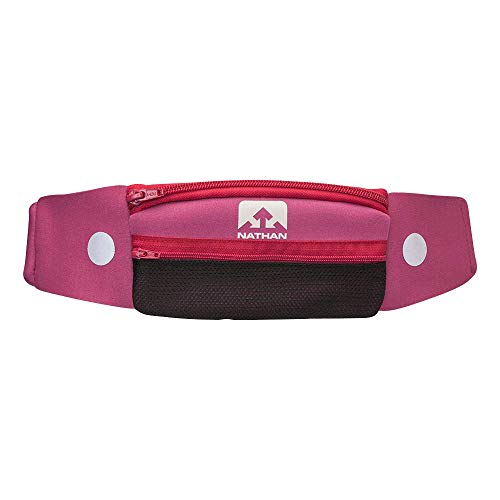 Nathan 5K Runner's Waist Pack, Nathan Running Belt Essentials for Women and Men | Smartphone Storage | Adjustable | Reflective