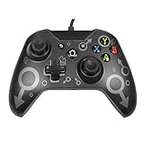 Kompatibilität: Kabelgebundener Controller ist kompatibel mit Xbox One, Xbox One S, Xbox One X und Windows 7/8/10 (Controller von Drittanbieter).