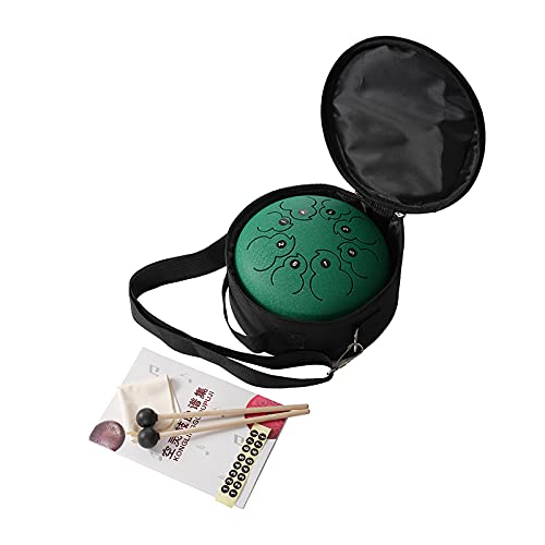 Tambour à langue en acier, instrument de percussion à tambour Handpan 8 notes de 8 pouces avec sac de transport, livre… - Les Beatles, Paul McCartney, John Lennon, RIngo Starr, George Harrison Tambour à langue en acier, instrument de percussion à tambour Handpan 8 notes de 8 pouces avec sac de transport, livre… – Image 6