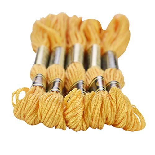 STOBOK 48 Pcs Fio de Ponto Cruz Diy Bordado Artesanato Pulseiras de Costura Floss Set Kit de Forneci