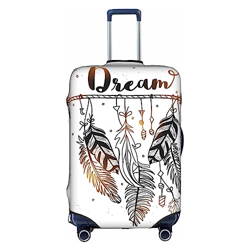 Housse pour bagage Dehiwi blanche au design épuré en taille M
