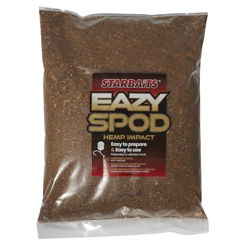 Amorce Eazy Spod Hemp Impact marron en pack de 4Kg pour la peche