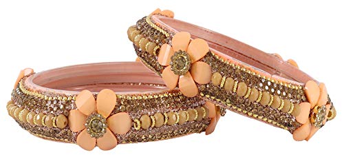 Image of NMII Viral Multi Colour Glass Bangles with Golden Ghungroo Charms & Stone Work For Women & Girls | Fancy Designer Glass Bangle | Traditional Chudi | Kanch Ki Churi | Stylish Ghungroo Bangle For Women