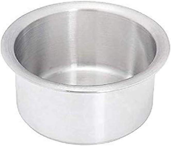 Aluminium Pot Heavy Patila/Rice Boiler, 5.5 Litre Tope (Aluminum, Induction Bottom)