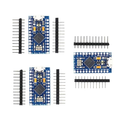 Pack 3 unidades ATmega32U4 Microed 5V 16MHz USB para tu taller de maker