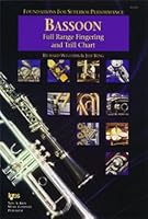 Full Range Fingering and Trill Chart (Foundations for Superior Performance, Bassoon) B003CUGAWW Book Cover