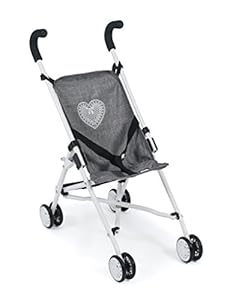 Bayer Chic 2000 Puppenbuggy Roma Jeans Grau