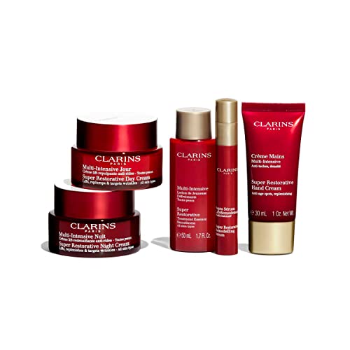 Clarins Super Restorative Luxury Collection AntiAging Moisturizer For Mature Skin Weakened By