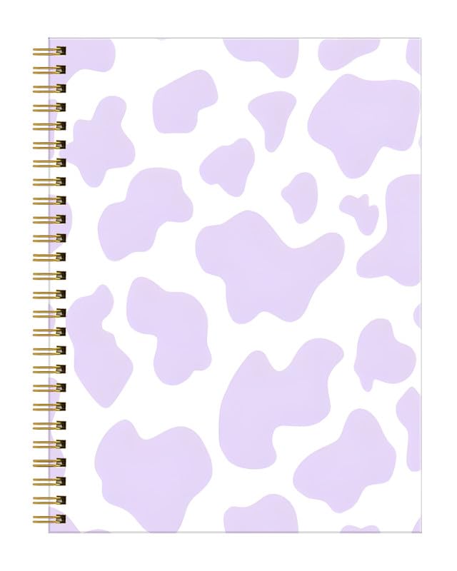 FVBAO Spiral Journal Notebook for Women,A5 College Ruled Notebooks 6"x 8.4", 120 Pages (60 Sheets) Lined Journal with Premium Thick Paper,Perfect for