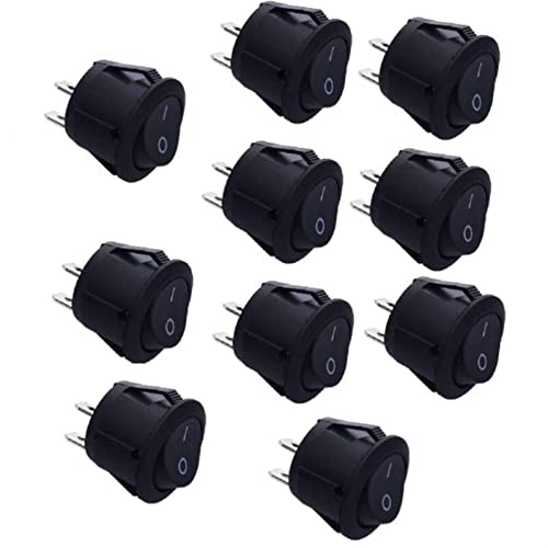 Interrupteur à bascule 12v rond pour éclairage LED de camping-car et van