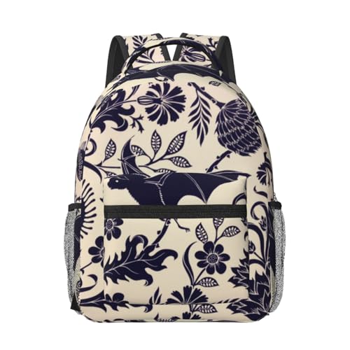 Sac à dos étudiant impression chauve-souris noir résistant à l'eau taille unique pour enfant