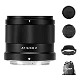 VILTROX 9mm F2.8 Air APS-C Lens for Nikon Z-Mount, Auto Focus 9/2.8 Wide Angle Z Mount Lens for Nikon Cameras Z fc Z50 Z6III Z8