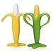 Nuby Soothing Banana & Corn Teether, 2 Pack, 3+ Months