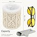 RayLove Glasses Holder for Nightstand & Desk, Boho Decor Eyeglass Case, Plush Lined Glasses Holder Stand, Anti-scratch Eyeglasses Storage Organizer for Table, Office, Bedside, Desk, Car, Dresser