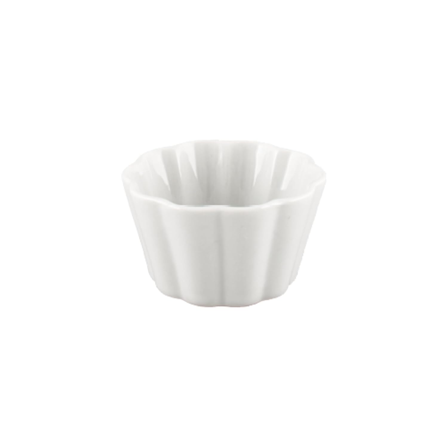 Vertex China ARG-B6L Market Buffet Brioche Souffle, 4-1/2", Large, Porcelain White (Pack of 36)