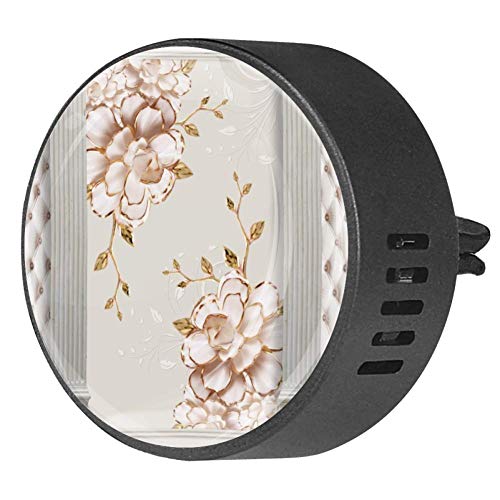 BestIdeas - Ambientador de aire para coche (2 unidades, aroma de fruta de la pasión, aromaterapia), difusor de aceites esenciales