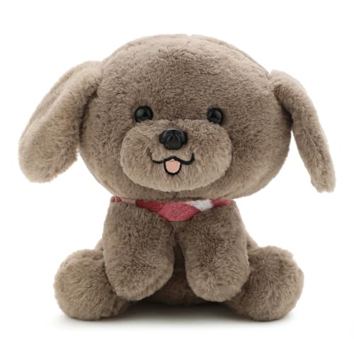 Image of Toy Poodle Dog Soft Plush Stuffed Puppy for Kids Cute Animal Home Decor Boys /Girls /Baby Toddlers & Children Safe Lightweight & Easy to Clean (25CM)