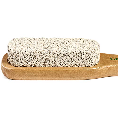 Grannaturals Pumice Stone For Feet With Handle - Corn And Callus Remover, Exfoliator & Scrubber For Dead + Dry Skin On Feet And Pumice Stone For Hands - Corn Removers For Feet #TOP2