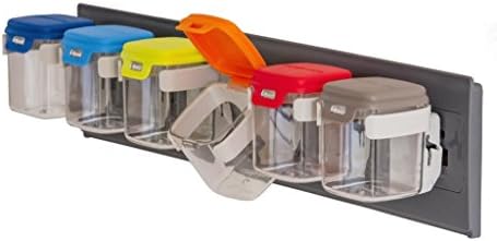 Fathers Day Gift - Mobin Series – Wall Mounted Organizer with Detachable/6 Tilted Bins