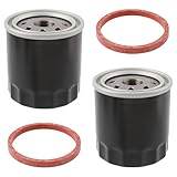 AUTOKAY Oil Filter 103887901 for Club Car DS Precedent Gas Golf Cart 1992-Up Replaces 1016467, 2 Pcs