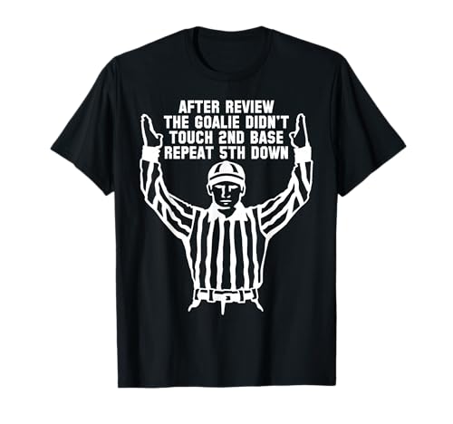 Football Referee Funny Sports Fan T Shirts Men Women Kids T-Shirt