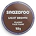 Snazaroo 1118988 - Pittura Per Viso, Marrone Chiaro, 18 ml, 1 Pezzo