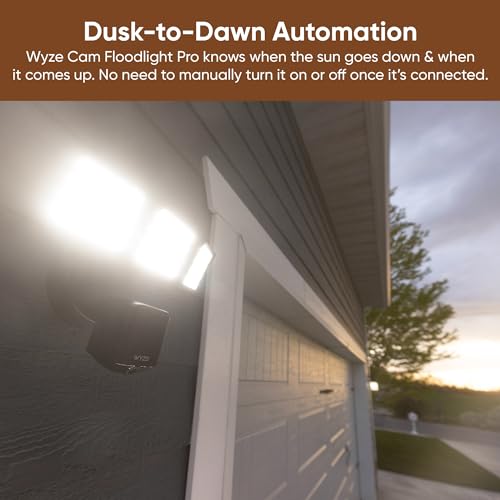 WYZE Floodlight Camera Pro, 2.5K HD Outdoor Security Camera 3000-Lumen LEDs - image 9