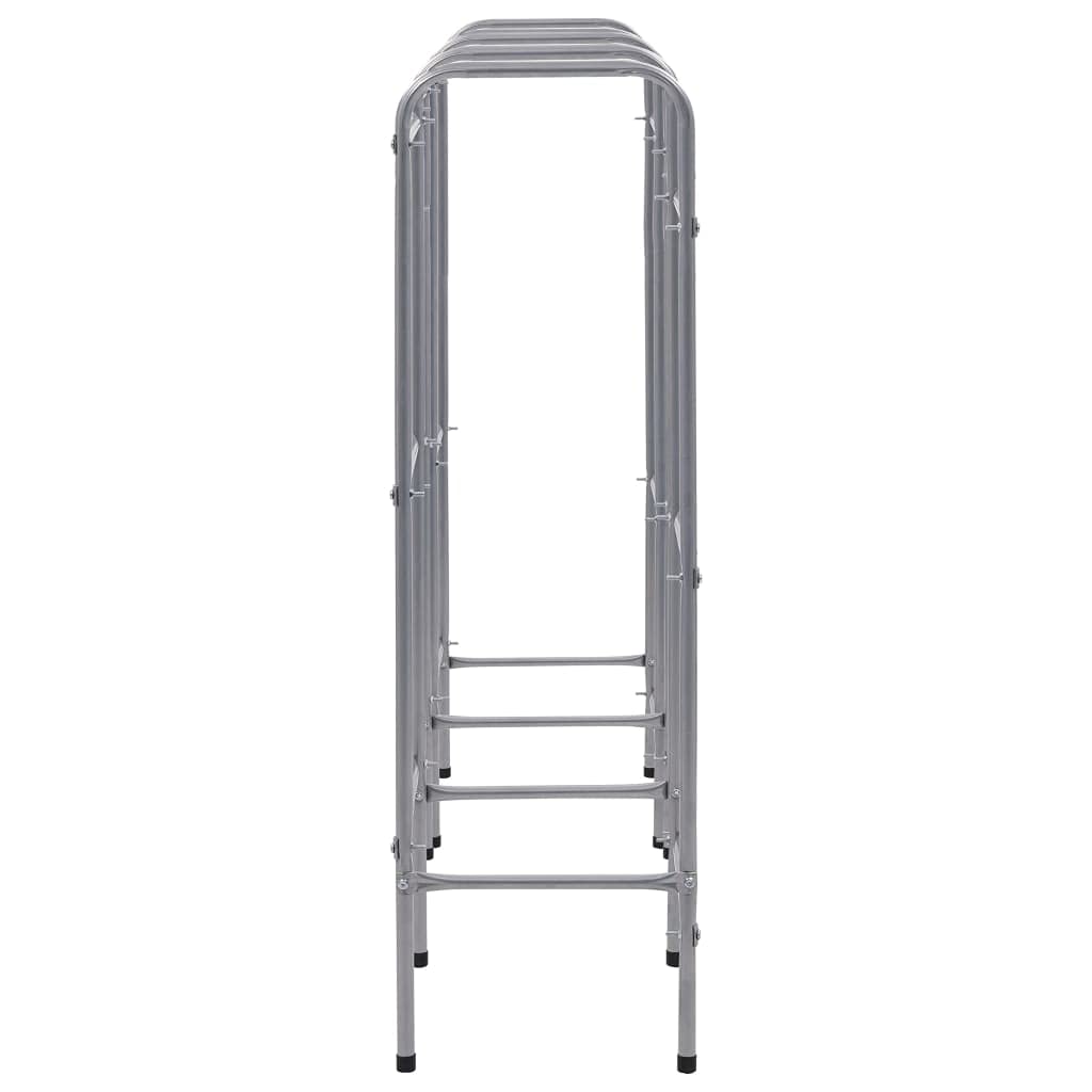 Générique Étagère de Rangement pour 9 caisses Argenté 145x33x116 cm Acier,Entreprise & Industrie,Stockage Industriel,Étagères industrielles,Argent,6.2 KG,285214